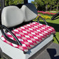 Golf Cart Seat Covers Golf Cart Seat Towel Blanket Group - color: Pink Diamond Grid