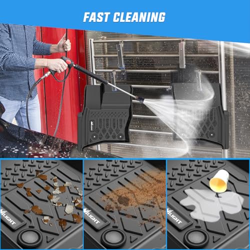 Nilight TPE Floor Mats for Land Rover Defender 110 2020 2021 2022 2023 2024 2025 All Weather Custom Fit Heavy Duty Floor Liners - color: 2020-2025 Land Rover Defender 110