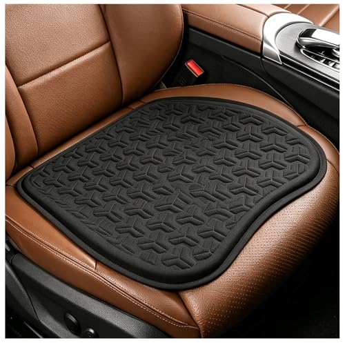 2026 New Gel Car Seat Cushions for Driving,Breathable & Non-Slip Car Seat Pads for Pressure Relief,Universal Driver Seats Cushion as Cars Accessories Interior for Most Vehicles