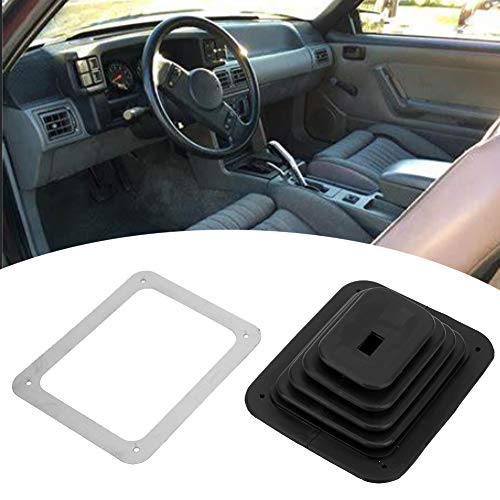 Gear Shift Cover, Shifter Boot Cover, Shift Boot Retainer, 5 5/8 in X 6 3/4 in Manual Automatic 350