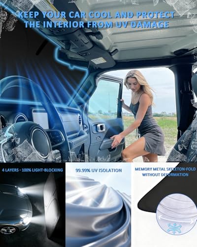 Windshield Sunshade for BMW X1 Sun Shade 2016-2022 xDrive/sDrive Car Windshield Accessories Upgrade 4 Layers Custom Fit BMW X1 Car Window Shades Blocks UV Rays 240T Keep Cool Foldable - size: for BMW X1 2016-2022
