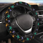 sea Turtle Neoprene Steering Wheel Cover for Men Women Anti-Slip Elastic Steering Wheel Protective Cover 15in Universal Car Accessories Fit Cars, SUVs, Auto - color: Sea Turtle
