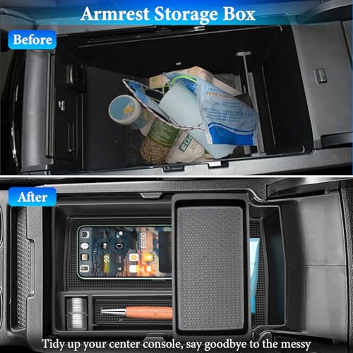 4PCS Center Console Organizer Compatible with Honda CRV 2023 2024 2025 2026 Accessories CR-V Hybrid Armrest Organizer Tray Hidden Storage Box Cup Holder - size: 2023-2026 CR-V (4pcs)