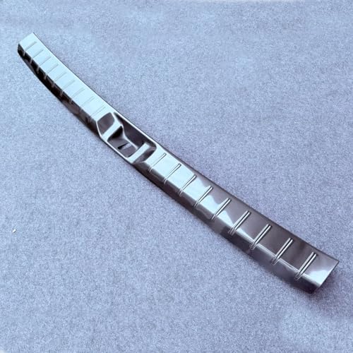 Rear Trunk Door Sill Guard Cover Trim fit for Toyota Grand Highlander 2024 2025 Rear Bumper Protector Guard Scuff Plate Stainless Steels Black - color: Black