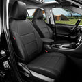Corolla Leather Seat Covers Full Set for Toyota Corolla LE 2023 2024 2025 2026 Luxury Car Seat Covers,Fully Covered,Waterproof Car Seat Protector Cushion (Black)