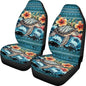 Hawaii Hibiscus Turtle Car Seat Cover Front Seats Only,Aztec Premium Polyester Seat Covers Anti-Slip Saddle Blanket Cushion Cover for Cars Trucks and SUVs - color: Hawaii Hibiscus Turtle Aztec