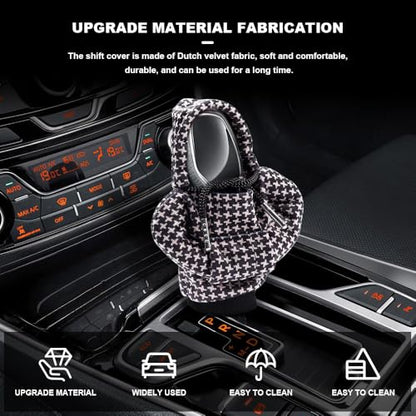 Universal Hoodie Car Gear Shift Cover, Funny Shifter Hoodie, Most Car Gear Shift Levers - color: qianniaogezi, size: 1 Piece