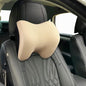 Make Restful Car Headrest Pillow, Car Pillow for Driving with Adjustable Strap, Breathable Removable Cover & Ergonomic Design - Softness Travel Car Neck Support Pillow(Beige, 1PC)