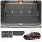 Cargo Mat Compatible with 2019-2025 2026 Subaru Ascent Cargo Liner Trunk Liner TPE Back Seat Cover Protector 2023 Ascent Accessories (Fit 7&8 Seats, Trunk Mat+3rd Row Backrest Mats) - style: For Aubaru Ascent | 2019-2026