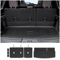 Cargo Mat Backrest Mats for 2018-2024 Ford Expedition/Lincoln Navigator 7/8 Seat(Not for Max or L Model) Accessories, All Weather Cargo Liner Seat Back Cover(Cargo Mat+3rd Row Backrest Mats)