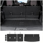 Cargo Mat Backrest Mats for 2018-2024 Ford Expedition/Lincoln Navigator 7/8 Seat(Not for Max or L Model) Accessories, All Weather Cargo Liner Seat Back Cover(Cargo Mat+3rd Row Backrest Mats)