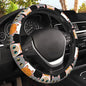 Cartoon Lovely Cats Steering Wheel Covers Universal 15 Inch Car Wheel Cover,Anti-Slip Breathable Car Accessories Protector Fit for Trucks,Sedans,SUVs,Vans - color: Cartoon Lovely Cats