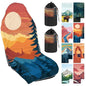 Hahafelt 2 Pack Car Seat Towel Covers with Storage Bag, 63 x 32 Inch Universal Non Slip Waterproof Sweat Protector for Car Truck, Gym Swimming Running, Machine Washable (Sunset) - style: Sedona
