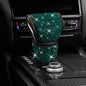 Bling Auto Gear Shift Knob Cover, Car Shifter Cover, Sparkly Crystal Rhinestones Gear Shift Knob Cover for Women Girls, PU Leather Shift Gear Cover with Bling Accessories Fit Cars (Green) - color: Green