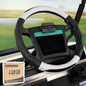 10L0L Golf Cart Steering Wheel Cover for Yamaha, Club Car DS & Precedent 1981-up, 14 Inch Black White - color: Black white