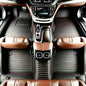 Personalized Floor Mats - Luxury Anti-Slip Car Mats, Full Coverage, Suitable for 99% of Sedan, Trucks, SUV (Black Red Stripe) - color: Black Red Stripe