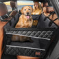 MIXJOY Dog Car Seat for Large Medium Dogs, Back Seat Extender for Pets, Waterproof Pet Carseat for Medium Sized Dog, Hammock for Pet, with Storage Pocket for Cars/SUV/Truck(L-28 * 22 * 20.5in) - size: L