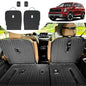 Second Row Backrest Mats for 2020-2025 Kia Telluride Accessories 7 Seater, All Weather TPE Back Seat Protector Replacement for Kia Telluride - style: Second Row Backrest Mats