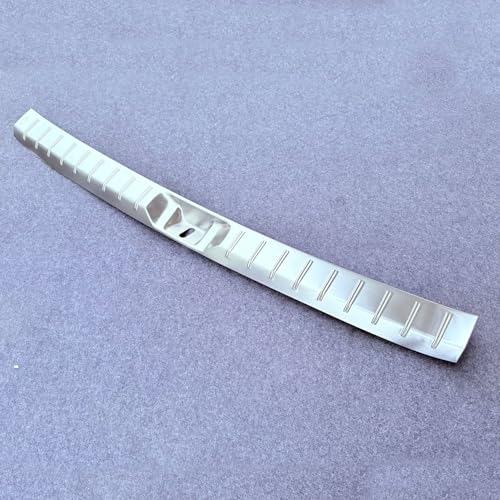 Rear Trunk Door Sill Guard Cover Trim fit for Toyota Grand Highlander 2024 2025 Rear Bumper Protector Guard Scuff Plate Stainless Steels Sliver - color: Silver