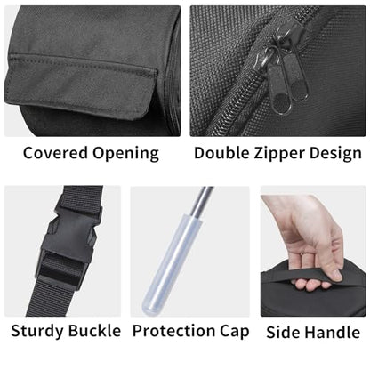 Hanging Camping Toilet Paper Holder - Waterproof Paper Towel Holder Organizer - Portable Roll Paper Reusable Storage Bag