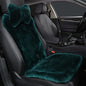 OGLAND Fluffy Fuzzy Fur Sheepskin Universal Car Seat Covers for Auto Cozy Seat Cushion Auto Accessories, 1 Front Seat (3 Pack Front, Alpine Green) - color: Alpine Green