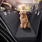 GXT Dog Back Seat Cover Protector for Cars SUV and Trucks with Mesh Window, Scratchproof Nonslip and Waterproof Material(Black) - color: black, style: Seat Cover Only