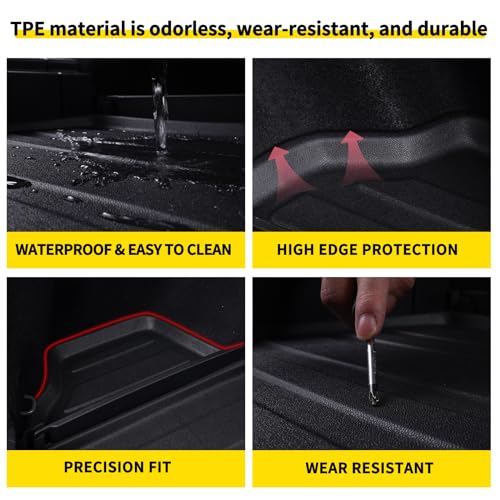Cargo Liners for 2025 Nissan Murano TPE All Weather Protection Car Trunk Mat Accessories - size: 2025 Murano Trunk Mats