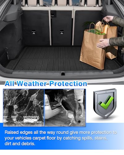 Cartist Cargo Liner for BMW I4 eDrive35 / eDrive40 / xDrive40 / M50 2022-2026 Trunk Mat, All Weather Cargo Mat for i4 Accessories, Heavy Duty Car Mats, Car Accessories - size: 6)BMW i4 2022-2026