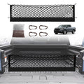 Truck Bed Cargo Net Trunk Netting Compatible with Honda Ridgeline 2017-2025 2026 Accessories, Pickup Cargo Organizer SUV Sedan Storage Net w/Heavy Duty Carabiners - style: 2017+ Ridgeline
