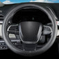 Car Steering Wheel Cover for Toyota Camry Corolla Tacoma Tundra RAV4 4Runner Highlander Sienna Sequoia bZ4X Venza Previa C-HR, Universal Standard Size 14.5-15 inch Black Car Wheel Protector