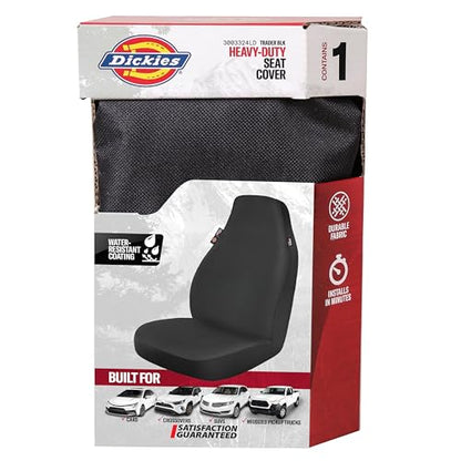 Dickies 3003324LD, Trader Black Water Resistant Seat Cover