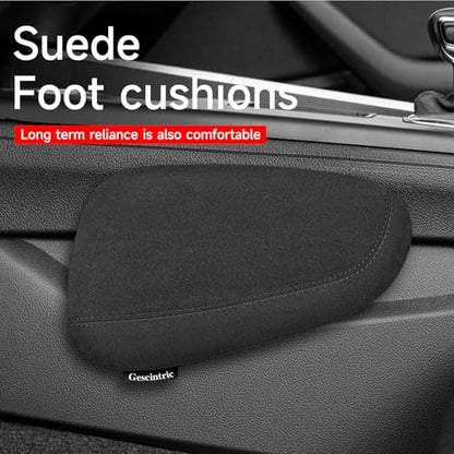 Car knee cushion pad car knee pad door car center console knee pad car leg pad protection knees and legs elbow rest pad car knee pad driving carGeneral version of comfort and pain relief (black right) - color: black right