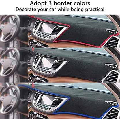 BIVVI Dashboard Cover,Fit for Honda Insight II 2009-2014 Sun Protection Non-Slip Pad Dashboard Decorative Interior Accessories