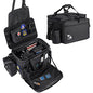 Golkcurx Patrol Bag for Law Enforcement Police Gear, Water-resistant Front Seat Organizer with Adjustable Modular Interior & MOLLE System, Heavy Duty Duty Bag for Patrol Officers Security, Black