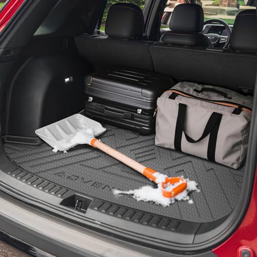 KUST Floor Mats Cargo Mat for Chevy Equinox/GMC Terrain 2025-2026 (5-Seats, Gasoline), All Weather Floor Liners Trunk Mat for Equinox Accessories Rear Cover TPE Rubber Raised Edge - style: For │ Equinox 2025-2026 │ Full Set