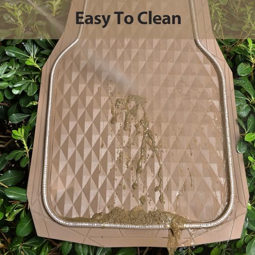 CAR PASS Bling Diamond Rubber Car Mats, Heavy Duty Deep Dish All-Weather Floor Mat Full Set Anti-Slip 3D Rhombus Waterproof Trim Fit Liner Universal Glitter Sparkly Shining Rhinestone, Beige Rubber - color: Beige Diamond
