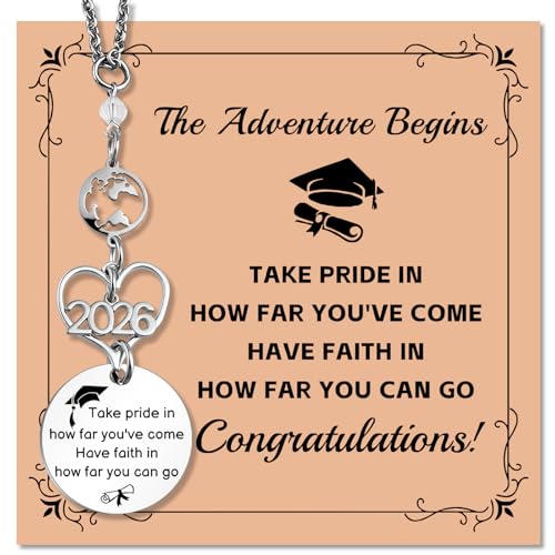 Graduation Rear View Mirror Car Charm【Class of 2026 Graduation Gifts for Her】Him Rear View Mirror Accessories Car Mirror Hanging Accessories for Senior 2026 Rearview Mirror Graduation Accessories 2026