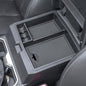JDMCAR Center Console Organizer Compatible with 2024 2025 2026 Toyota Tacoma Accessories, Armrest Insert ABS Plastic Coin Holder Secondary Storage Box (Black Trim) - color: Black-fits 2024+ tacoma