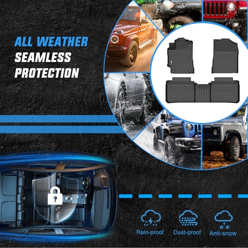 Nilight TPE Floor Mats for Toyota Camry 2015 2016 2017, All Weather Custom Fit Heavy Duty Floor Liners - size: 2015-2017 Toyota Camry