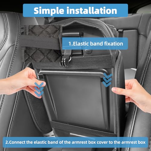 Center Console Armrest Cover for Ford Maverick 2022 2023 2024 2025 Fully Covered Anti-Scratch Protector Interior Accessories - size: Compatible with Maverick 2022 2023 2024 2025