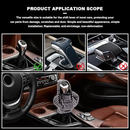 Universal Hoodie Car Gear Shift Cover, Funny Shifter Hoodie, Most Car Gear Shift Levers - color: qianniaogezi, size: 1 Piece