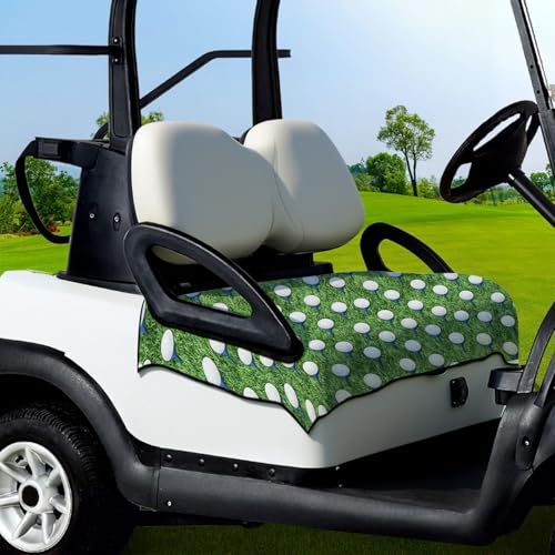 Golf Cart Seat Covers Golf Cart Seat Towel Blanket Group - color: Fresh Green Golf