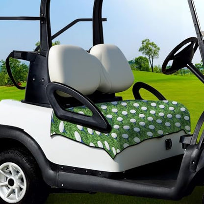 Golf Cart Seat Covers Golf Cart Seat Towel Blanket Group - color: Fresh Green Golf