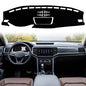 Dash Mat Cover Interior Dashboard Protection pad Compatible with Volkswagen Atlas SUV S SE SEL and SEL Premium 2018-2023 Sunshade Glare UV Rays Protector (Black Trim) - color: Black Trim