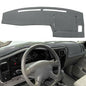 Dash Cover Mat Custom Fit for Toyota Tacoma 1998 1999 2000 2001 2002 2003 2004, Dashboard Cover Pad Carpet Protector (Dark Gray) F83 - color: 98-04 Drak Gray