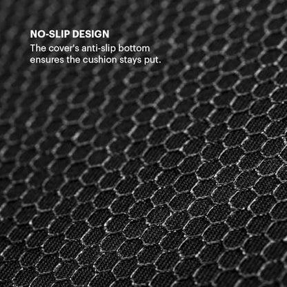 Purple Royal Seat Cushion - Seat Cushion for The Car Or Office Chair - Temperature Neutral Grid - size: Royal