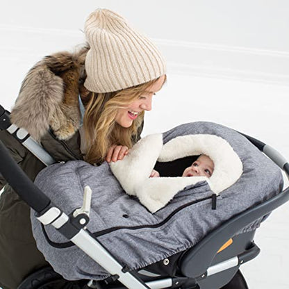 Skip Hop Winter Car Seat Cover,Stroll & Go,Heather Grey,(Pack of 12) - color: Heather Grey (Pack of 12)