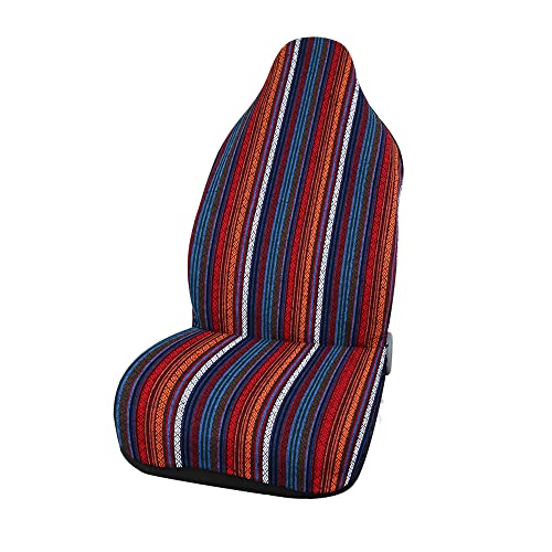 uxcell Universal Car SUV Automotive Front Bucket Seat Cover Pad 1 Pcs - style: Bright Red