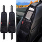 Car Seat Side Organizer, Auto Seat Storage Hanging Bag, Phones, Drink, Stuff Holder with Mesh Pocket for Cars, SUV & Truck 2 Pack