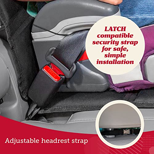 Lusso Gear Car Seat Protector - Waterproof Seat Covers for Infant & Cars - Non-Slip 8-Layer Protector - Rear Shield with Mesh Pockets - Black with Red Stitching, Universal Fit - color: 1-Pack Black with Red Stitching